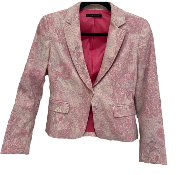Elie Tahari Jackets & Blazers - Vintage Elie Tahari  floral jacket